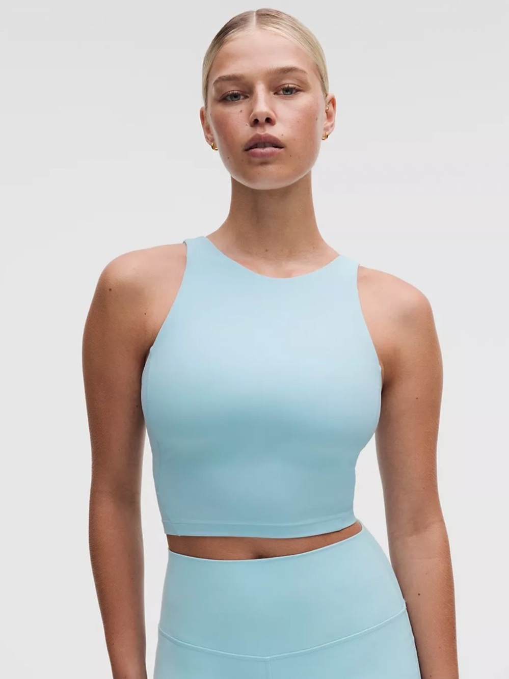 Lululemon Chartreuse High-Neck Tank (color no longer on website)